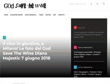 Tablet Screenshot of godsavethewine.com